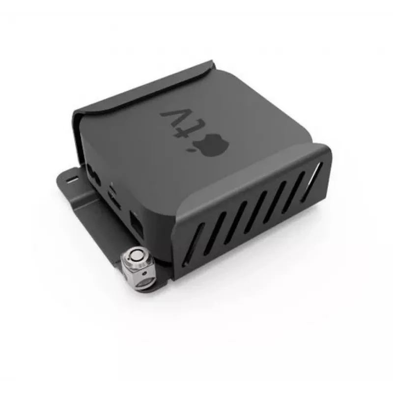 Compulocks Apple TV Security Mount 4K 3rd Gen Aluminium Black