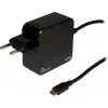 Charger Inter-Tech PD-2045 Universal Black AC Indoor 20V USB-C