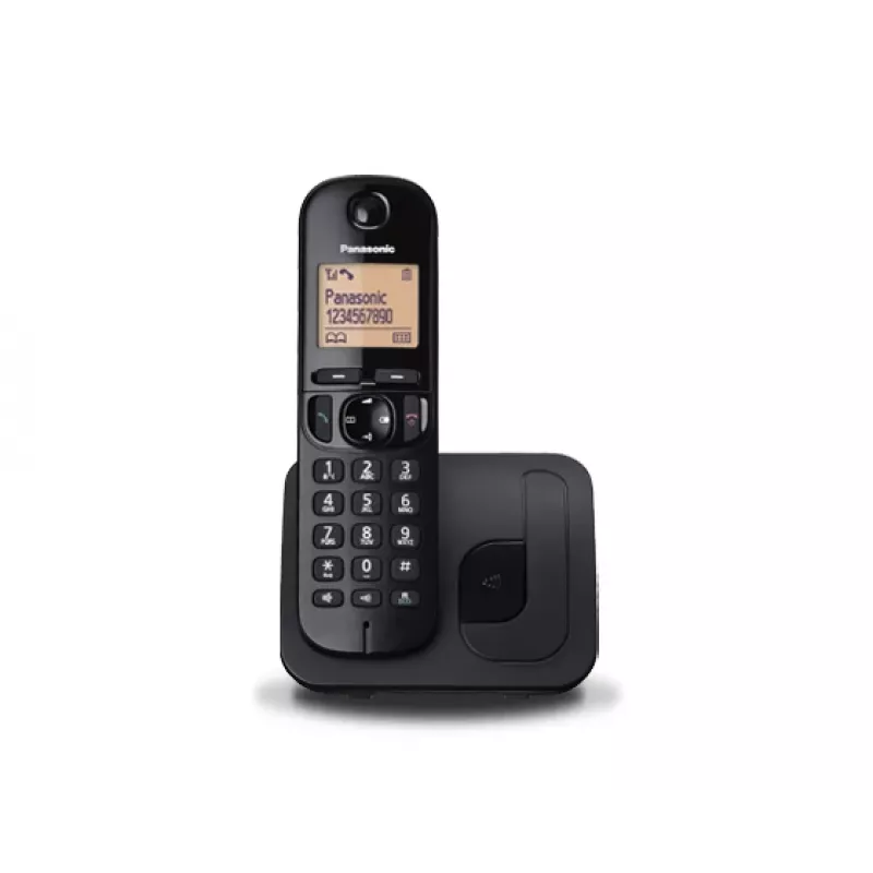 Panasonic KX-TGC 210 PDB DECT Telephone Black Caller ID