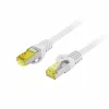 Networking Cable Lanberg PCF6A-10CU-0025-S RJ45 Cat6a 0.25m Grey