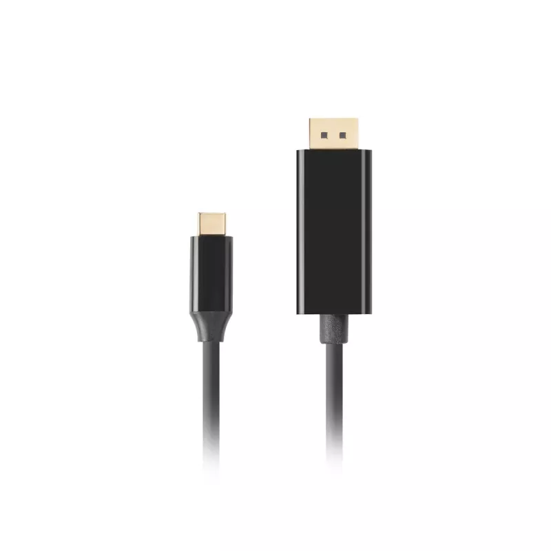USB-c-zu-displayport-adapter Lanberg Ca-cmdp-10cu-0018-bk Black 1,8 M