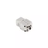 Keystone module Lanberg KSF7-2000 Flat Stainless Steel