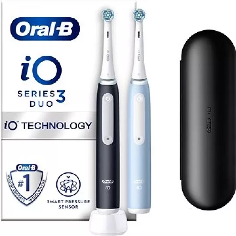 Oral-B iO3 Series electric toothbrush, black
