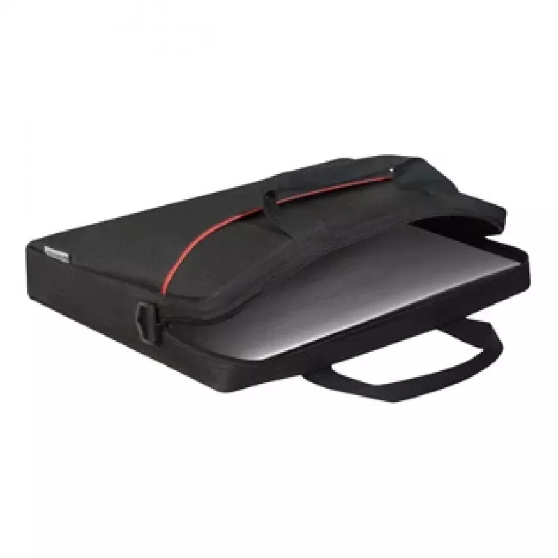 Briefcase DEFENDER Defender Lite for 39.6 cm (15.6 inch) laptops, polyester, black, 430×310×80 mm