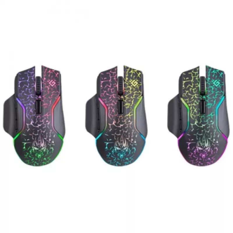 Defender Oneshot GM-067 Mouse Gaming Right-hand RF Wireless + USB Type