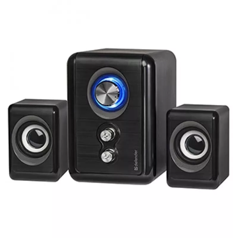DEFENDER loudspeaker V11 11 W wired 2.1 desktop satellite speakers, USB 5 V, black