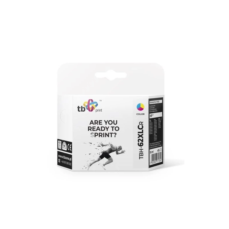 HP OfficeJet 5740 TBH-62XLCR CMY refurbished ink
