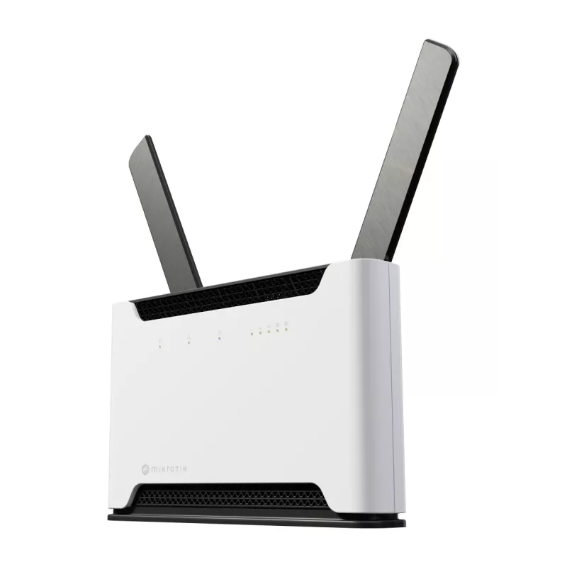 MikroTik Chateau LTE18 - Wireless Router - 5-Port-Switch - GigE, 2,5 GigE - Wi-Fi 5, Wi-Fi 6 - Dual-Band (S53UG+5HAXD2HAXD-TC&EG18-EA)