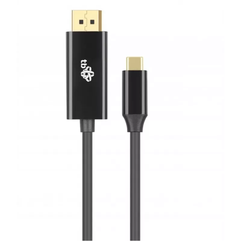 USB-C to DisplayPort cable TB AKTBXVDUSBCDP2B 2 m — black