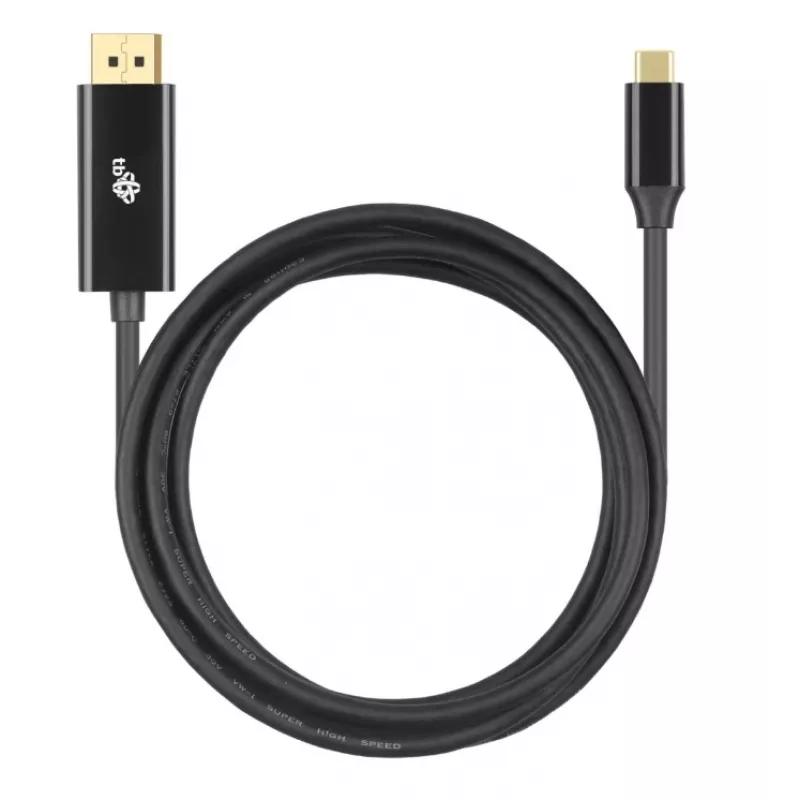 USB-C to DisplayPort cable TB AKTBXVDUSBCDP2B 2 m — black