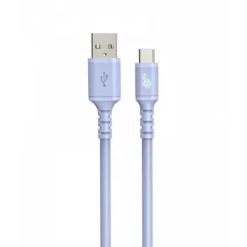 TB Cable USB-a - USB-C purple 1m