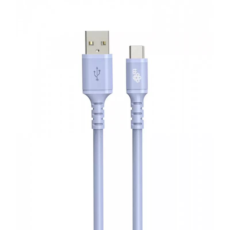 TB Cable USB-a - USB-C purple 1m