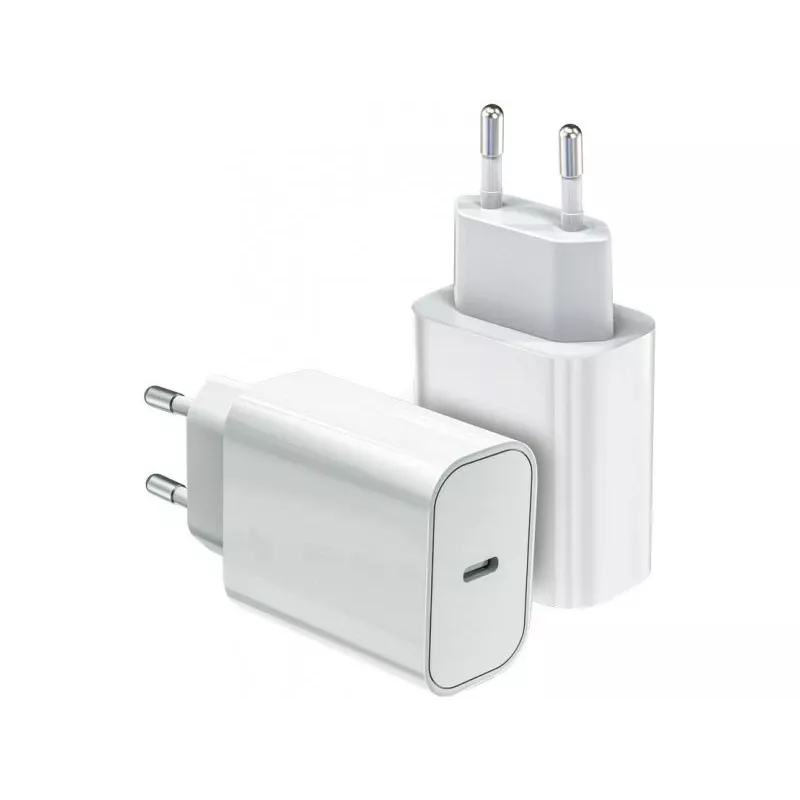 Universal charger USB C 20W Power Delivery white