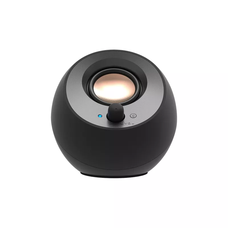 CREATIVE Pebble V3 Minimalistic 2.0 USB-C Desktop Speakers with USB Audio Clear Dialog Enhancement Bluetooth 5.0 8W RMS with 16W Peak Power USB-a