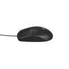 Wired Office Mouse NATEC Ruff Plus USB Type-A, right-hand, 1200 DPI, 3 buttons, black