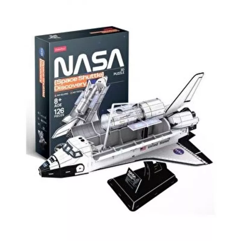 3D Puzzle Cubicfun Space Shuttle Discovery model 306-DS1057, cardboard construction kit