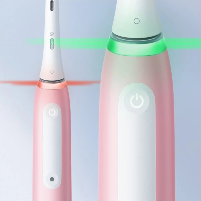 Oral-B Electric Toothbrush iO3 Series Rechargeable For adults Number of brush heads included 1 Blush Pink Number of teeth brushing modes 3