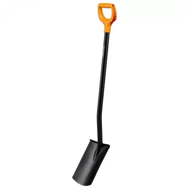 Spade Fiskars 131403 — Fiskars garden spade model 131403, steel blade, wooden handle