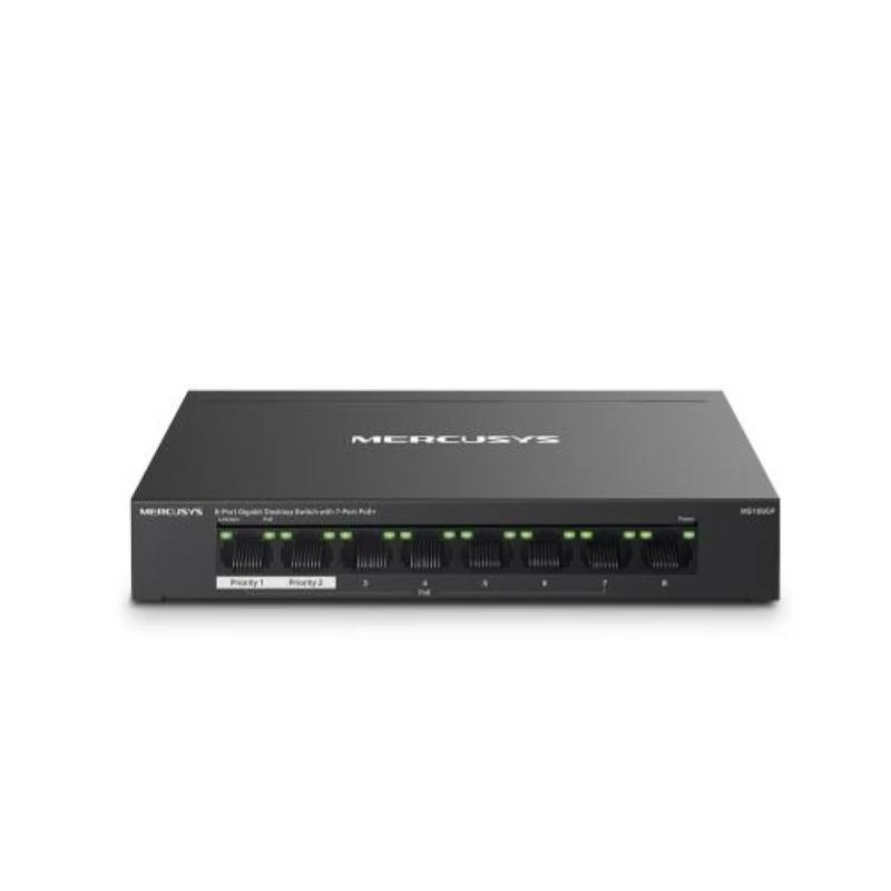 Mercusys Ms108Gp 8 Port Gigabit Desktop Switch with 7 Port PoE