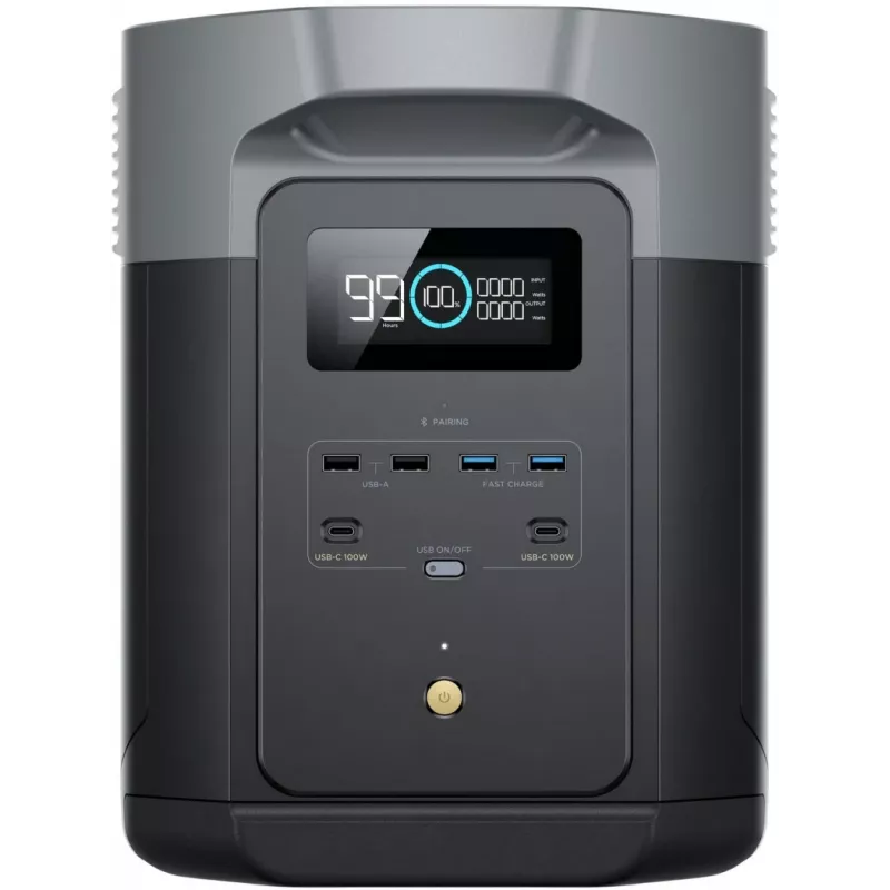 EcoFlow DELTA 2 Max portable power station Lithium Iron Phosphate (LiFePO4) 2400 W 23 kg