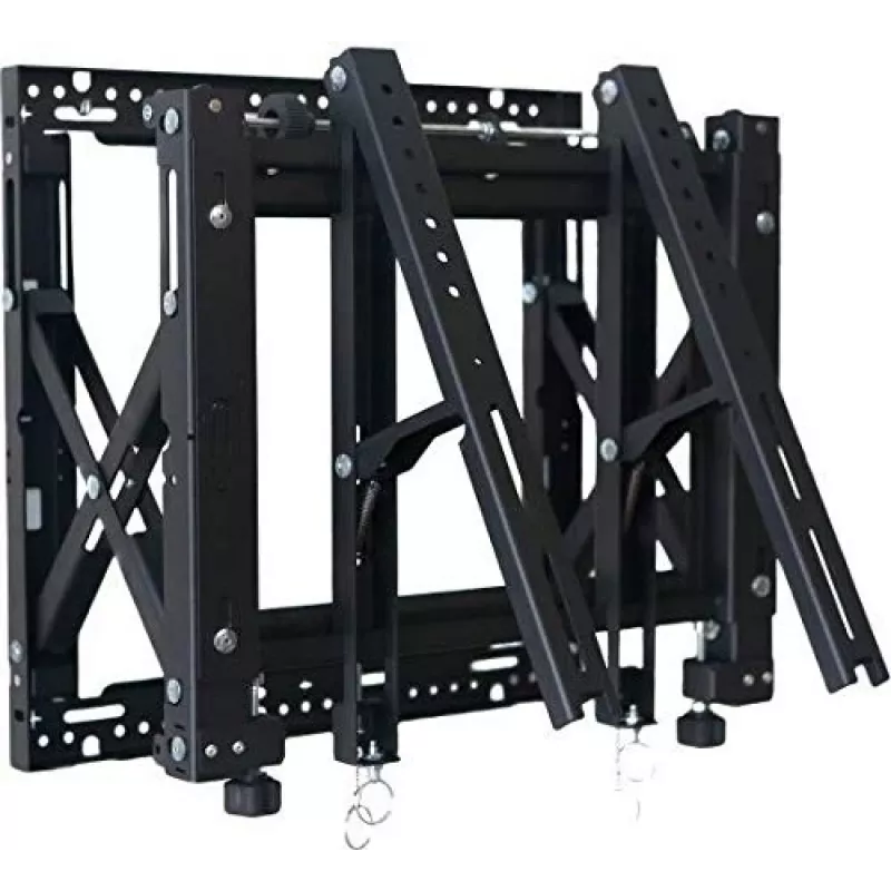 Edbak VWPOP65-P Flat Screen Wall Mount - Flat Screen Wall Mounts (60 Kg, 42 inch, 65 inch, 100 X 100 Mm, 400 X 200 Mm, Black)