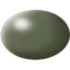 Revell Solid Silk Matt Enamel Paint - Olive Green