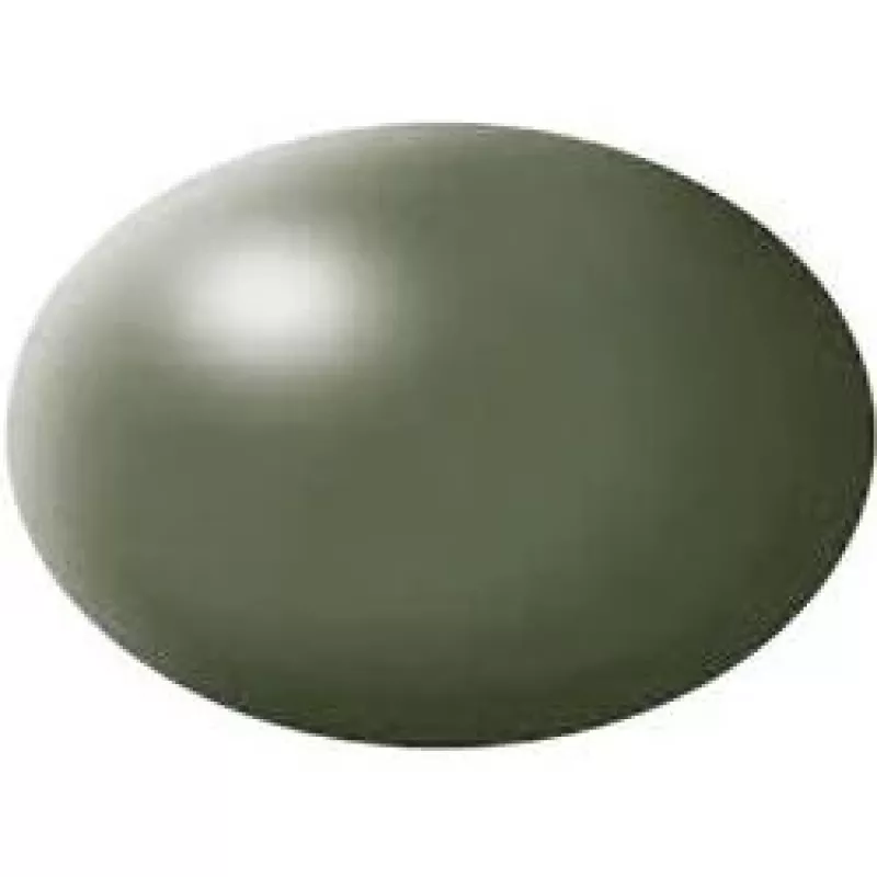 Revell Solid Silk Matt Enamel Paint - Olive Green