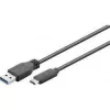 Wentronic Goobay USB 3.0 SuperSpeed Cable > USB-C™, 3 m - USB 3.0-Plug (Type A) > USB-C Plug (73141)