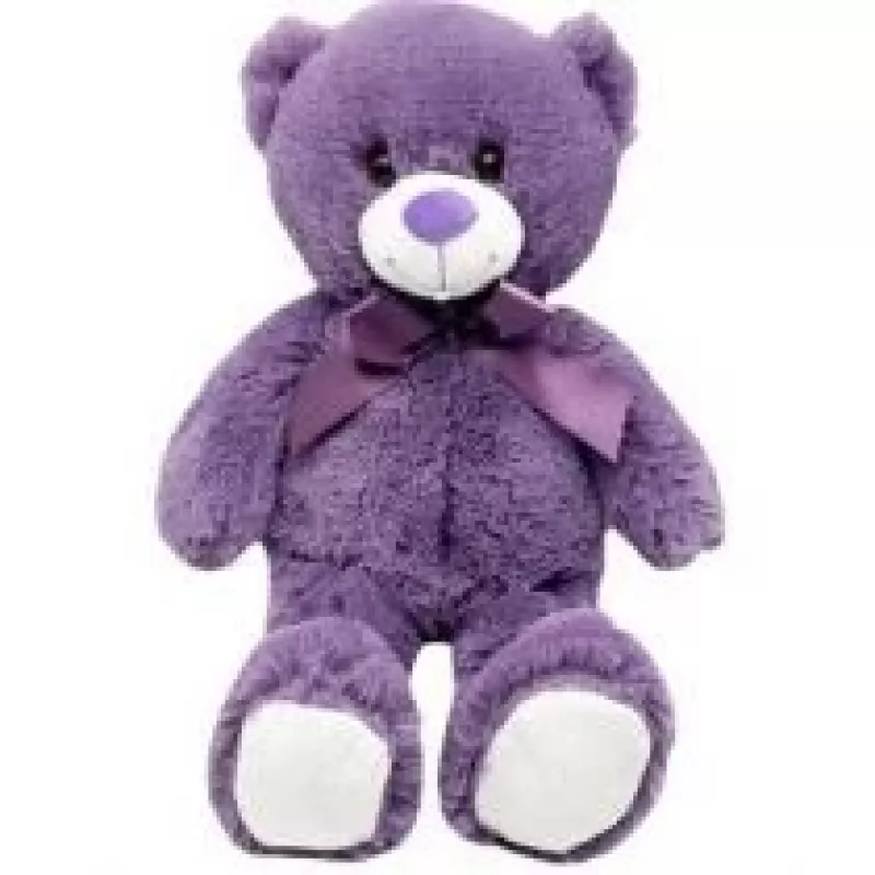 Soft toy TULILO Teddy Bear Violet 35 cm (model 9297)