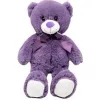 Soft toy TULILO Teddy Bear Violet 35 cm (model 9297)