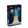 3D Puzzle CubicFun 306-L536H LED Statue of Liberty Night Edition — model kit with LED lighting