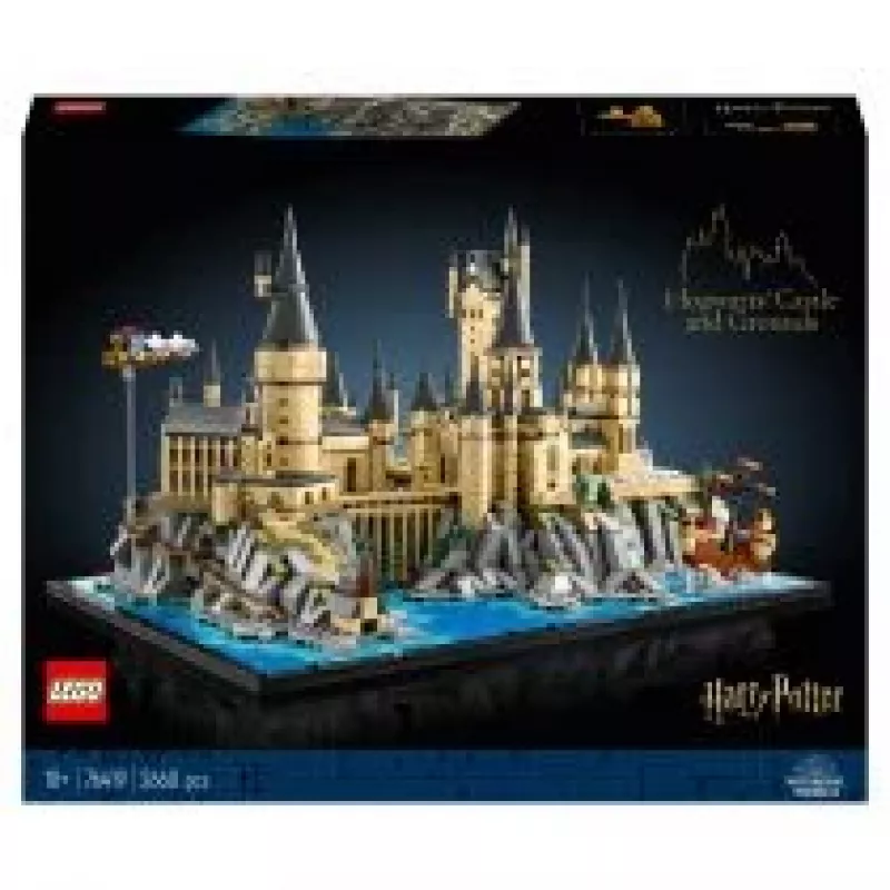 LEGO 76419 Harry Potter Hogwarts Castle and Grounds Big Set for Adults Including Iconic Locations: Great Hall Chamber of Secrets & More Valentine's