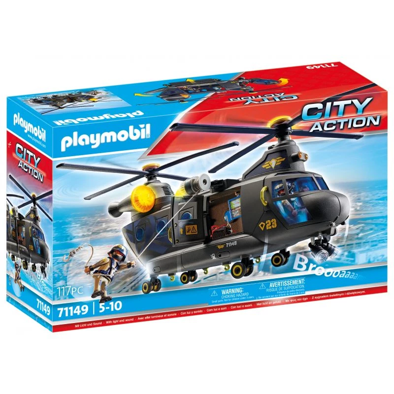 Playset Playmobil City Action 71149 toy set with police and vehicles