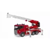 Fire truck BRUDER Scania Super 560R Red White Plastic 3+