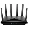 Tabletop wireless router Cudy P5 — Dual-band Wi‑Fi 6, 5G Sub6, Dual NanoSIM, Gigabit Ethernet, 6 detachable antennas, 256MB RAM