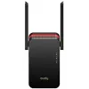 Wi‑Fi signal booster Cudy RE3000 2400–5000 MHz, 802.11ax/ac/n/g/b/a, Ethernet 100 Mbps, external antenna, black/red