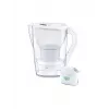 Brita 125219 Marella Water-saver Filter Set 2.4 L White