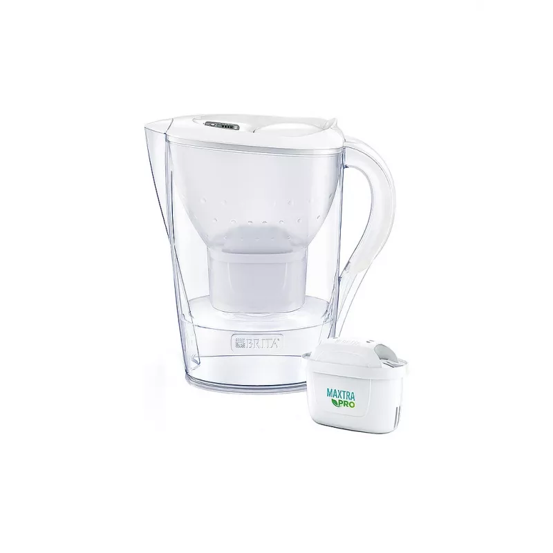 Brita 125219 Marella Water-saver Filter Set 2.4 L White