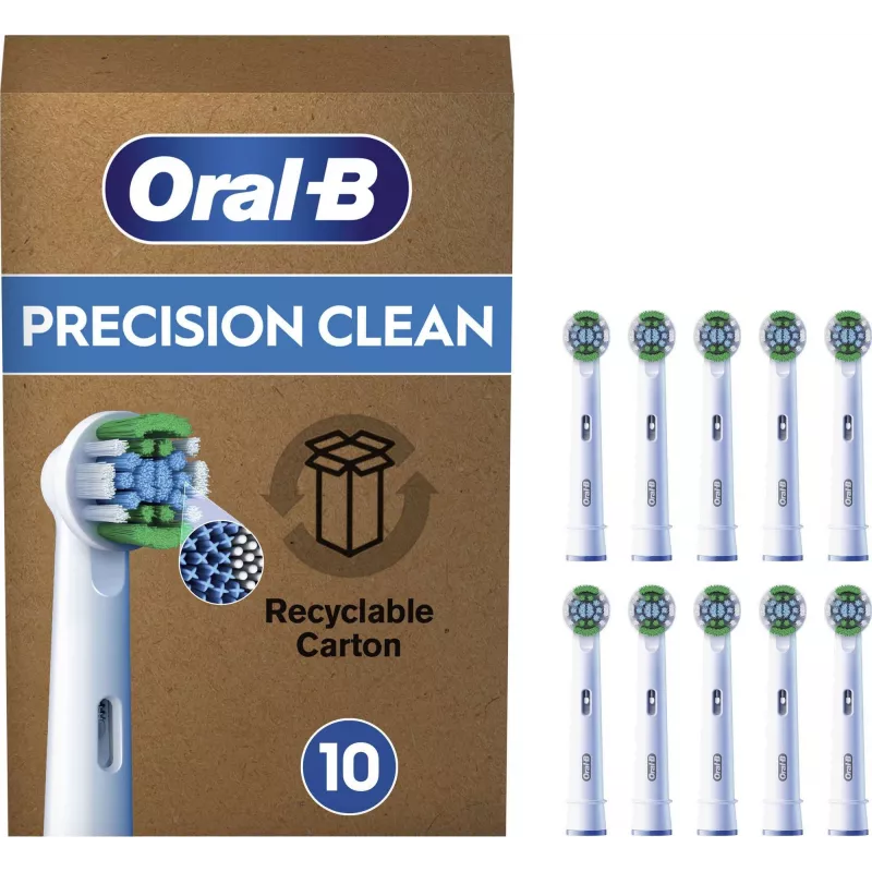 Replacement brush heads BRAUN Oral‑B Pro Precision Clean, pack of 10