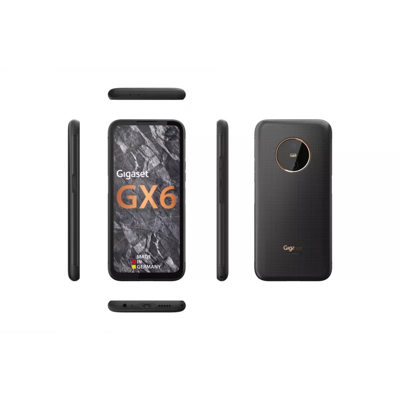 Smartphone Gigaset GX6 PRO 6.6 inch 8GB 128GB Black Titanium