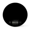 Esperanza EKS003K Kitchen Scale Black Flat Surface Rotondo Electronic Kitchen Scale