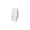 Socket safety cover Alantec OS002 white 45×45 mm, 1 pc