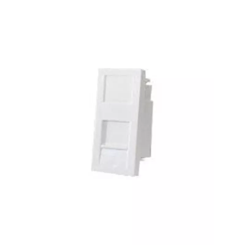 Socket safety cover Alantec OS002 white 45×45 mm, 1 pc