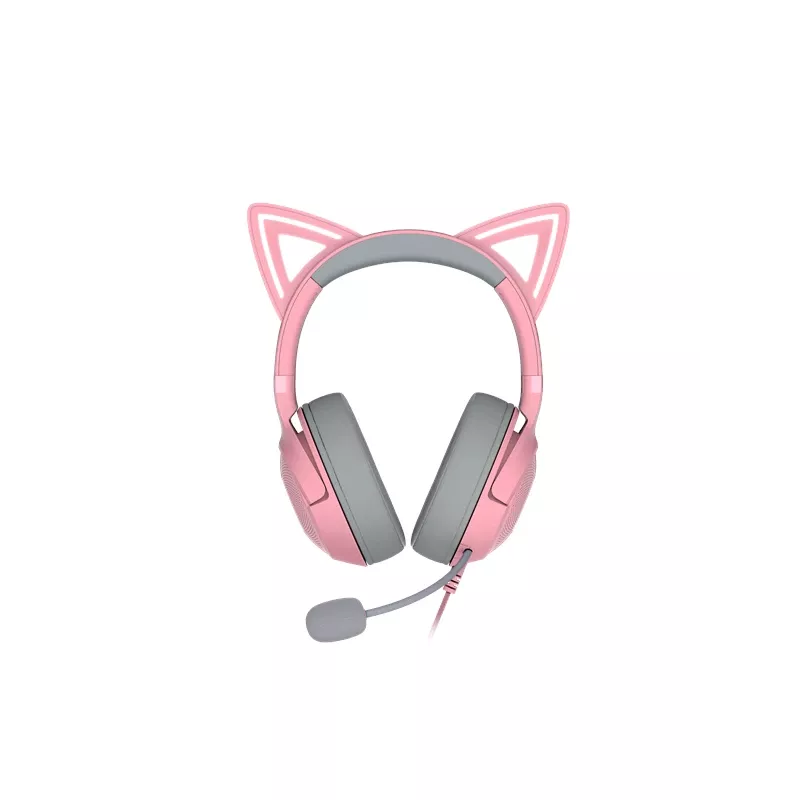 Wired over-ear headset Razer RZ04-04730200-R3M1 — circumaural, 1.3 m cable, 353 g, rose