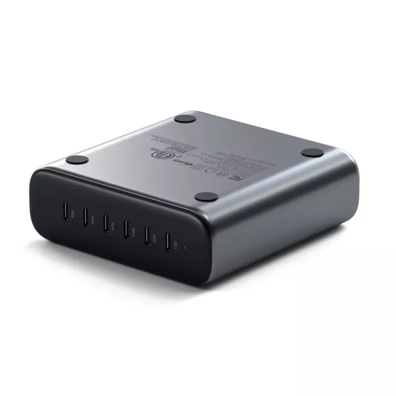 Indoor Charger Satechi ST-C200GM-EU Universal Grey 6 USB Type-C Ports