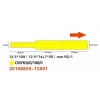 Thermal Labels NIIMBOT RXL12.5109-65Y 62 mm × 30 mm — roll of direct thermal labels