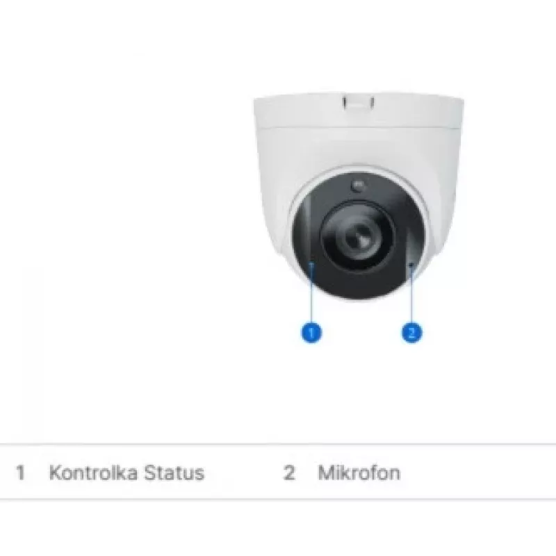 Synology TC500 security camera Turret IP security camera Indoor & outdoor 2880 x 1620 pixels Ceiling