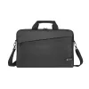 Briefcase NATEC Beira 39.6 cm (15.6 inch) — polyester, 1 main compartment, shoulder strap, black