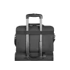 Briefcase NATEC Beira 39.6 cm (15.6 inch) — polyester, 1 main compartment, shoulder strap, black