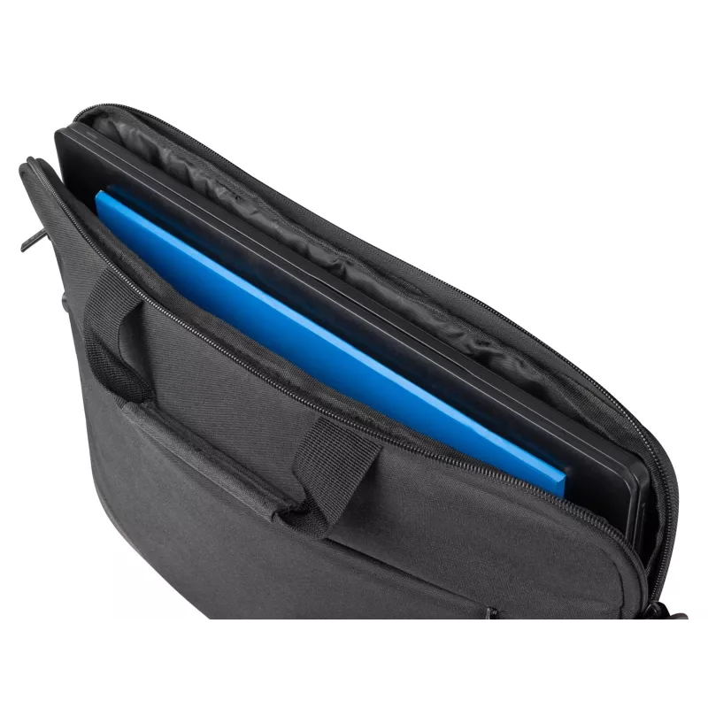 Briefcase NATEC Goa for 39.6 cm (15.6 inch) laptops, polyester, 1 chamber, shoulder strap, black